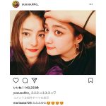 新木優子が谷まりあとの可愛すぎる２ショットを公開！ 「ゆうまりほんとうに仲良しだね！」