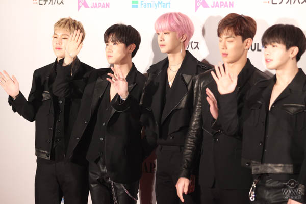 MONSTA X（몬스타엑스）が「KCON 2018 JAPAN」レッドカーペットに登場！