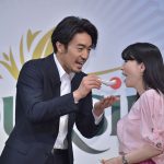 ブルサン アンバサダー就任発表会 大谷さんが、「ブルサ・・・あ~ん」と来場者に急接近サプライズ! 「一緒にドキドキしてました」と赤裸々コメント