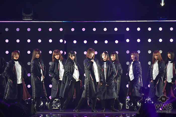 欅坂46がTGCのライブステージに登場！パワフルなロックチューン「ガラスを割れ！」で切れ味鋭いダンスで魅了！＜東京ガールズコレクション2018 S/S＞