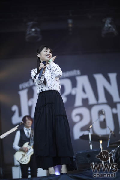 阿部真央、「JAPAN JAM 2018」で勢いのあるステージで魅了！デビュー10周年へ「もっと邁進できるように頑張りたい」