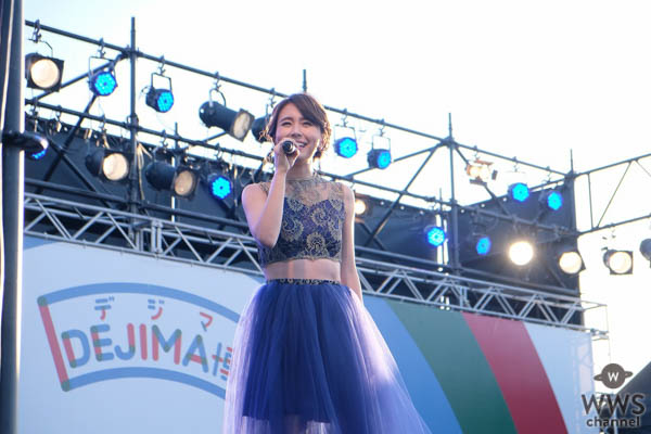 May J. 長崎DEJIMA博「SPECIAL LIVE」に出演！テレビ生出演ではDEJIMA博の食レポも！