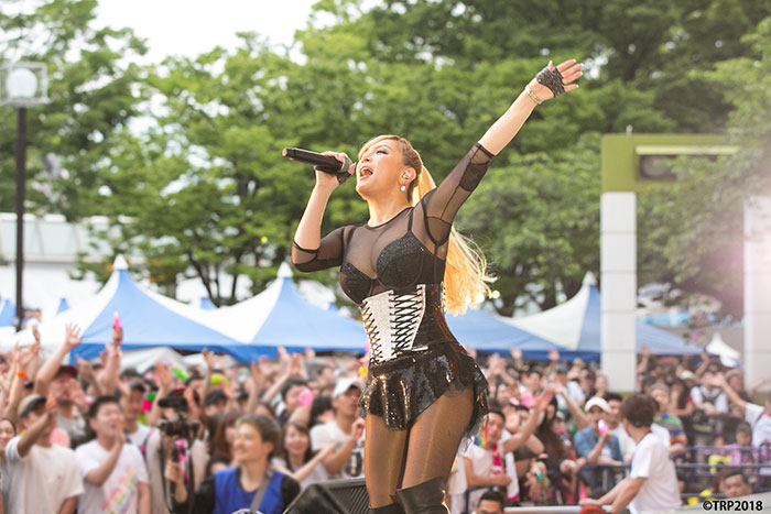 浜崎あゆみが東京レインボープライド2018 でアンコールを含む全7曲を熱唱！