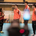 モデル・みちょぱ（池田美優）が、バレーボール全日本男子の高松卓矢選手、山内晶大選手、浅野博亮選手に直撃インタビュー！＜スポーツSNS番組『TODAY』＞