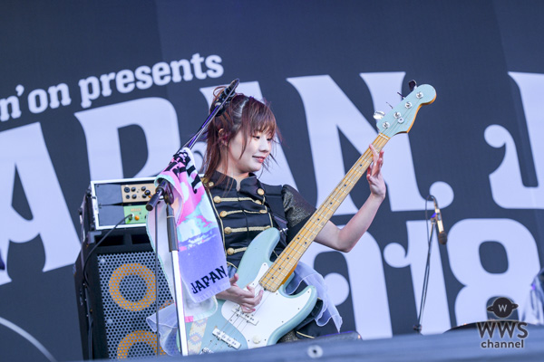 【ライブレポート】実力派ガールズロックバンド・SILENT SIRENがJAPAN JAM 2018のトップバッターで登場！新曲『天下一品のテーマ』では威勢よく「ラッシャイ！」の掛け声で会場を一体に！