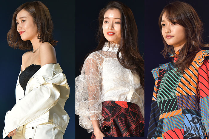【動画】前田希美が肩出しファッション、安井レイはカラフルなワンピで登場！＜東京ストリートコレクション＞