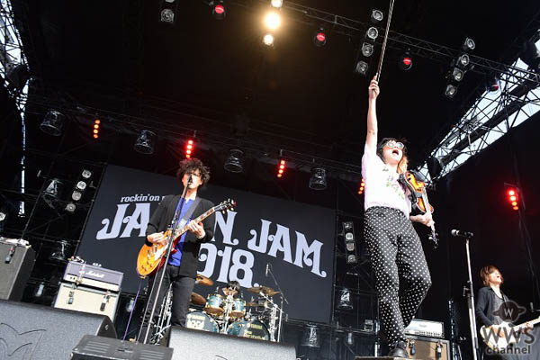 【ライブレポート】9mm Parabellum BulletがJAPAN JAM 2018に登場！アルカラ・稲村、オーラル・山中らと豪華コラボステージも展開！！