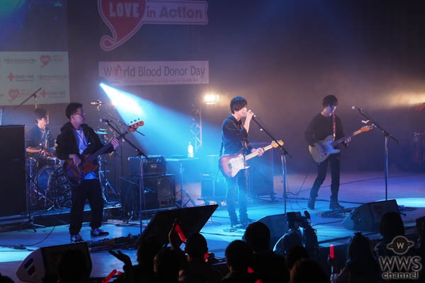 ４人組ロックバンド・andropが『LOVE in Action Meeting(LIVE)』にトップバッターで登場！ つながりをテーマの楽曲でオーディエンスと献血をつなぐ！