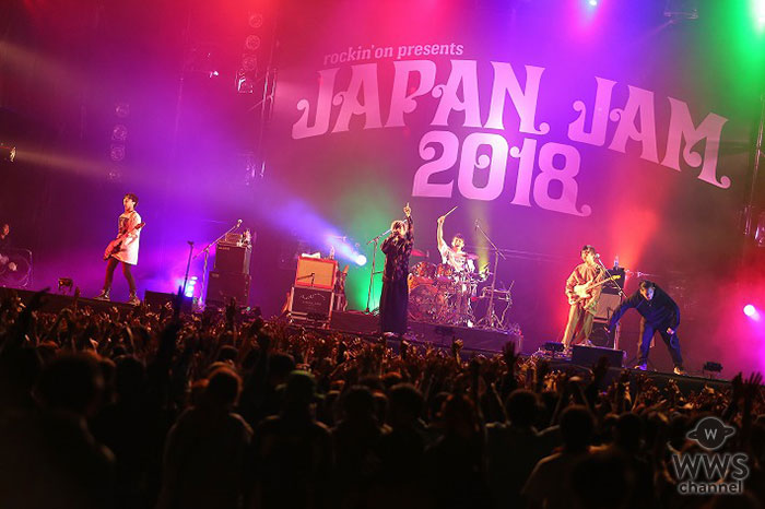 【ライブレポート】感覚ピエロ、夜のJAPAN JAM 2018を最高潮へと誘う！！ アンコールで『拝啓、いつかの君へ』披露！