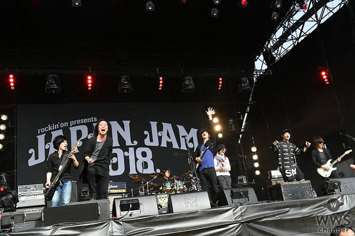 【ライブレポート】9mm Parabellum BulletがJAPAN JAM 2018に登場！アルカラ・稲村、オーラル・山中らと豪華コラボステージも展開！！