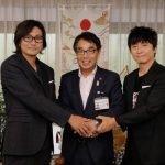 ポルノグラフィティ　尾道市長に9月の「しまなみロマンスポルノ’18」への意気込語る。