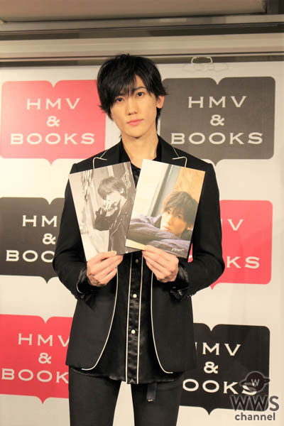 6月17日、渋谷のHMV＆BOOKS SHIBUYAにて、22日に30歳を迎える植原卓也が7年ぶりとなるフォトブック発売イベントを行い、約600名のファンが集まった。