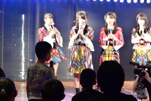 AKB48が史上初の修学旅行特別公演を開催！小学生からの質問に峯岸「夢が叶ってもずっと頑張り続けることが大切」