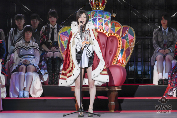 快挙！！SKE48・松井珠理奈と須田亜香里が総選挙2トップ！松井「卒業しません」〈AKB48 53rdシングル 世界選抜総選挙〉