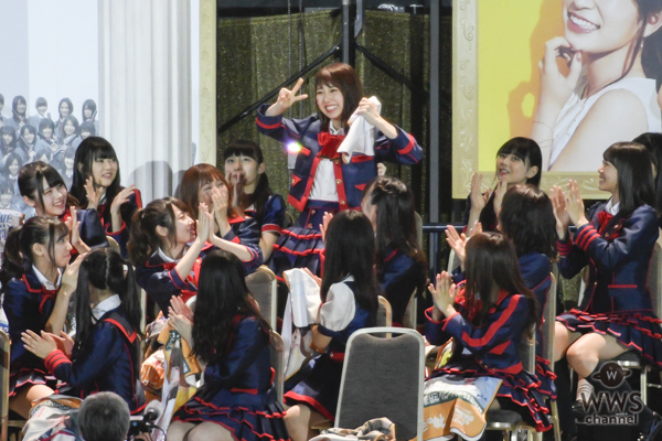 SKE48・末永桜花「愛と努力と正義が勝るSKE48が大好きです！」熊崎晴香らと共に「ネクストガールズ」にランクイン！〈AKB48 53rdシングル 世界選抜総選挙〉