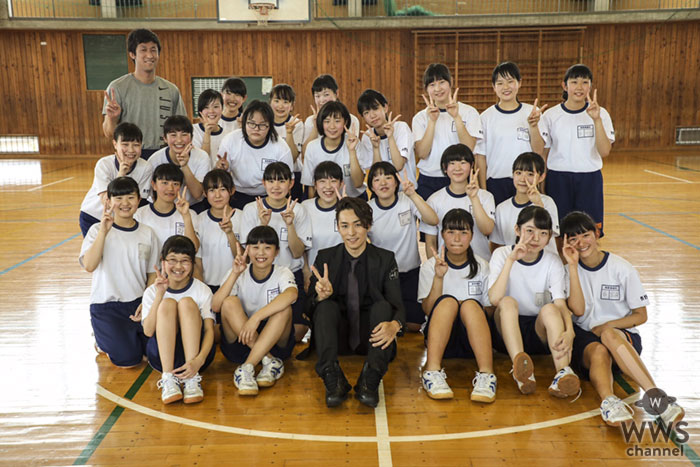 EXILE TETSUYAが長野県内の中学校へダンス授業を初視察！自身の修士論文をもとに「これを機に必ず形にしていきたい」