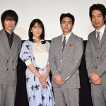 【オフィシャルレポート】映画『私の人生なのに』初日舞台挨拶で知英が理想の男性像告白？「真ん中がいい」に共演の稲葉友と落合モトキもタジタジ！