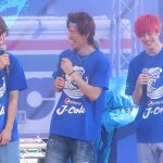 【動画】人気YouTuber・スカイピース、怪盗ピンキーが江ノ島に登場！ブルーのTシャツで盛り上げる！