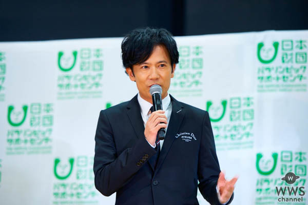 稲垣吾郎、草彅剛、香取慎吾がパラスポーツ応援チャリティーソング『雨あがりのステップ』寄付贈呈式に登壇！