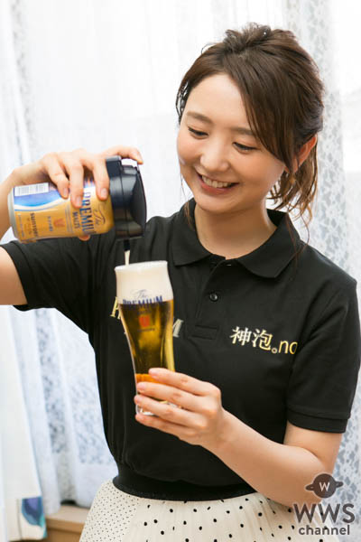 〜おのののかと、一緒に乾杯！ビアガールが“神泡”の「ザ・プレミアム・モルツ」をあなたの元にお届け。〜