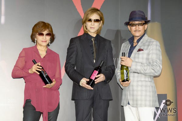 YOSHIKI、ワインの出来に「間違いなく一流」！「Y by Yoshiki」新作発表会に登場！！