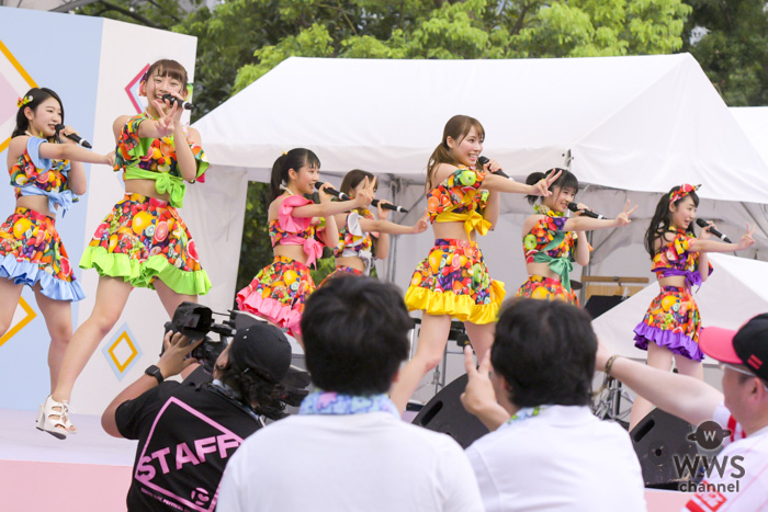 SUPER☆GiRLSが「チキパ」の意思を受け継ぐ『Peace Smile Girl』をサプライズ披露！