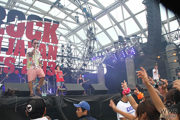 【写真特集】ORANGE RANGEがLAKE STAGEに登場！ ＜ROCK IN JAPAN FESTIVAL 2013＞