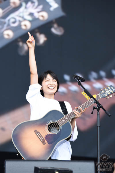 【ライブレポート】miwaが9年目のROCK IN JAPAN参戦！ 7月発売ベストアルバムの曲を中心に、GRASS STAGEへ爽やかな風を巻き起こす！
