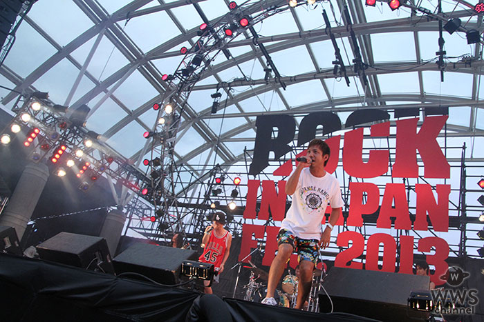 【写真特集】ORANGE RANGEがLAKE STAGEに登場！ ＜ROCK IN JAPAN FESTIVAL 2013＞