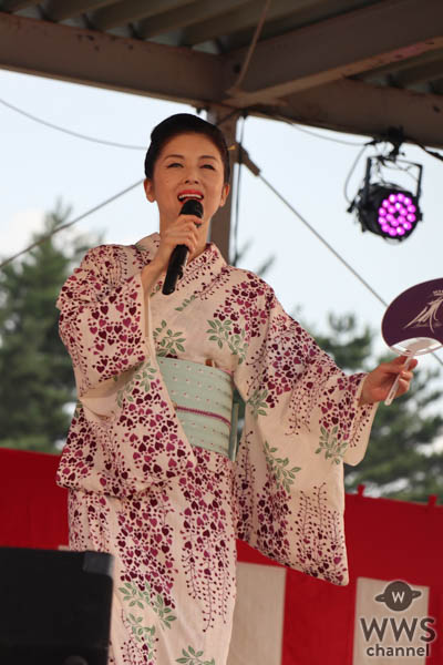 藤あや子　山梨県北杜市“ふるさと親善大使”に就任！８月５日開催『北杜ふるさと祭り』にてサプライズで歌のプレゼント！