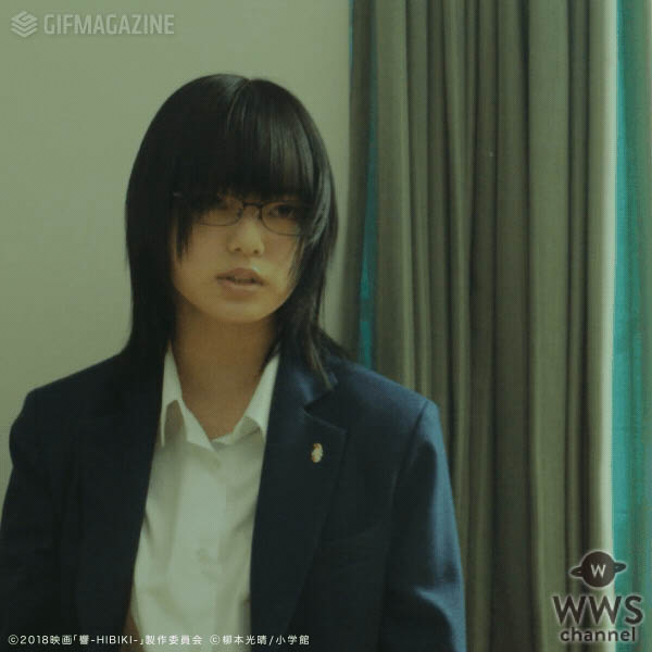 平手友梨奈の初主演映画『響 -HIBIKI-』の公式チャンネルをGIFMAGAZINEがオープン！