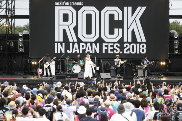 【ライブレポート】阿部真央のライブへ岡崎体育が“サプライズ訪問”！驚きの大絶叫も＜ROCK IN JAPAN FESTIVAL 2018＞