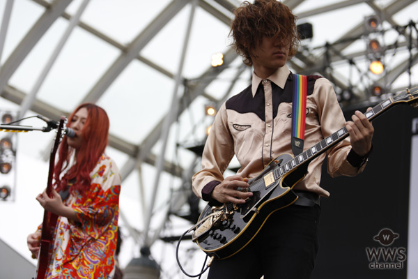 【ライブレポート】GLIM SPANKY “聴かせるロック”でオーディエンスの心をわしづかみ！＜ROCK IN JAPAN FESTIVAL 2018＞