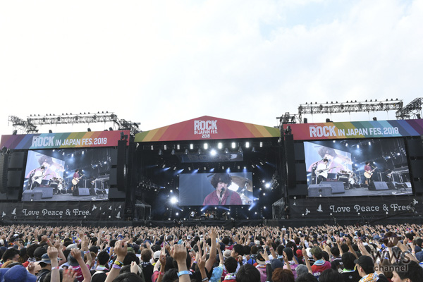 【ライブレポート】KANA-BOONが「ROCK IN JAPAN FESTIVAL 2018」 3日目に登場!『ないものねだり』のサビをGRASS STAGEが一体となって大合唱！