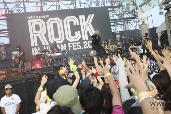 【ライブレポート】HYDEが「ROCK IN JAPAN FESTIVAL 2018」2日目にソロで参戦！L'Arc-en-Cielの代表曲『HONEY』をまさかのサプライズ演奏！