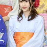 SUPER☆GiRLS・浅川梨奈「白石麻衣を超えたい」！エイベックス・グラビアブック発売記念会見に浴衣姿でPR！