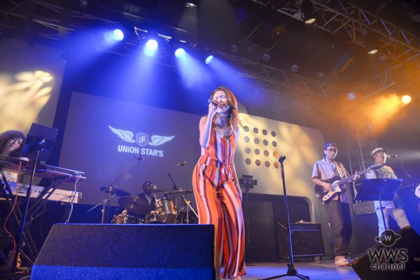 アーティスト・SaashaがSweet Childとコラボステージ！『Fly』を想いを込めて歌い上げる＜UNION STAR'S 2018＞