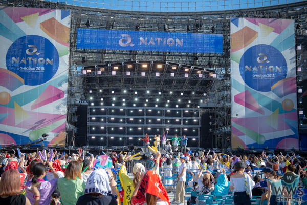 超特急、「a-nation2018」に出演！ 炎天下の中笑顔弾けるライブでスタジアムを席巻！！