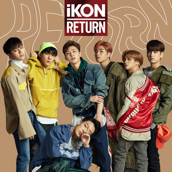 7人組ボーイズグループiKON、 ニューアルバム『RETURN』のジャケット写真公開！さらに2年ぶりとなるメンバー全員ハイタッチイベント開催決定！！