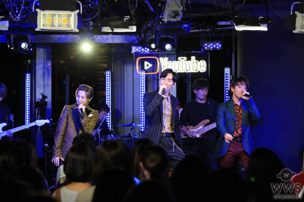 w-inds. 、YouTube Space Tokyoで魅せたプレミアムライブ！！
