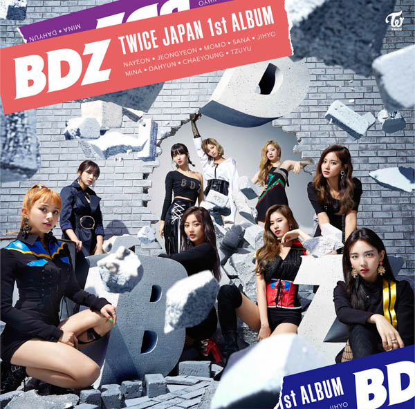 TWICE、9月12日（水）リリースTWICE JAPAN 1st ALBUM『BDZ』のビジュアルがついに解禁！！