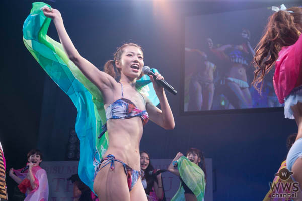 恵比寿マスカッツ1.5、夏のツアー恒例の水着ライブ！小島みなみの卒業/新加入メンバー発表！５代目リーダー襲名も！