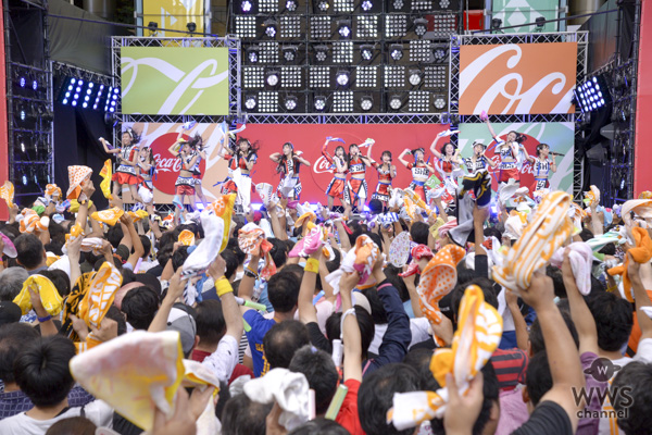 【ライブレポート】SKE48・北川綾巴の涙。チームSがノンストップで魅せた圧巻のダンスパフォーマンス！〈コカ・コーラ SUMMER STATION 音楽LIVE〉
