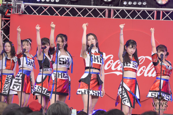 【ライブレポート】SKE48・北川綾巴の涙。チームSがノンストップで魅せた圧巻のダンスパフォーマンス！〈コカ・コーラ SUMMER STATION 音楽LIVE〉