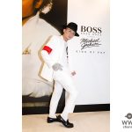 マイケル・ジャクソン生誕60周年、BOSSより「スリラー」で使用されたホワイトスーツが日本5着限定で発売！特別ゲストISSAがマイケル愛を語り、ムーンウォークを披露！