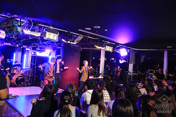 w-inds. 、YouTube Space Tokyoで魅せたプレミアムライブ！！