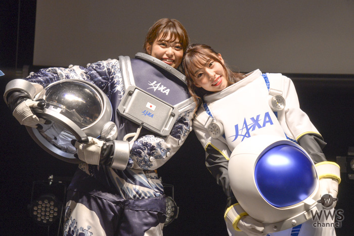 元AKB48 前田亜美、元NMB48 藤江れいなが宇宙服でステージに登場!?＜TiARY TV Fes!! Powered by Tokyo Street Collection＞