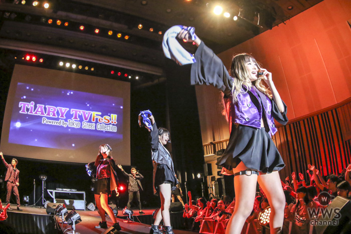 【ライブレポート】TiiiMOが「TSC」のステージに登場し妖しく華やかなパフォーマンスを披露！＜TiARY TV Fes!! Powered by Tokyo Street Collection＞