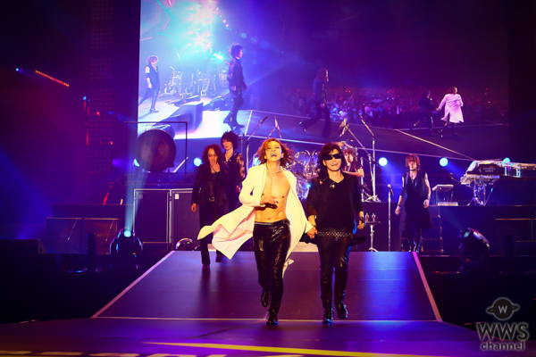 【ライブレポート】YOSHIKIとToshlが手繋ぎ！ X JAPANの名曲が集約された感動ライブにオーディエンスも涙！＜テレビ朝日ドリームフェスティバル2018＞