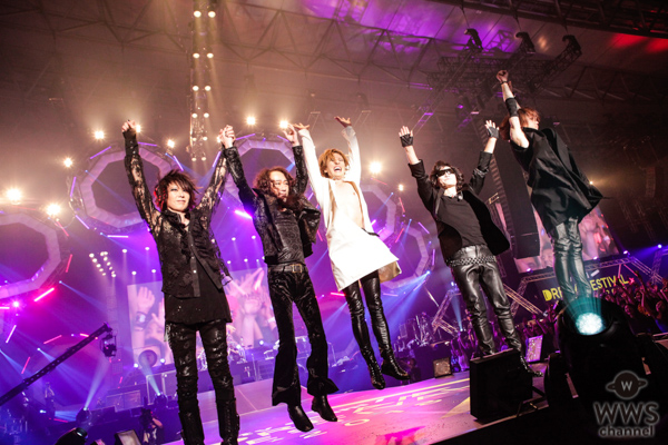 【ライブレポート】YOSHIKIとToshlが手繋ぎ！ X JAPANの名曲が集約された感動ライブにオーディエンスも涙！＜テレビ朝日ドリームフェスティバル2018＞